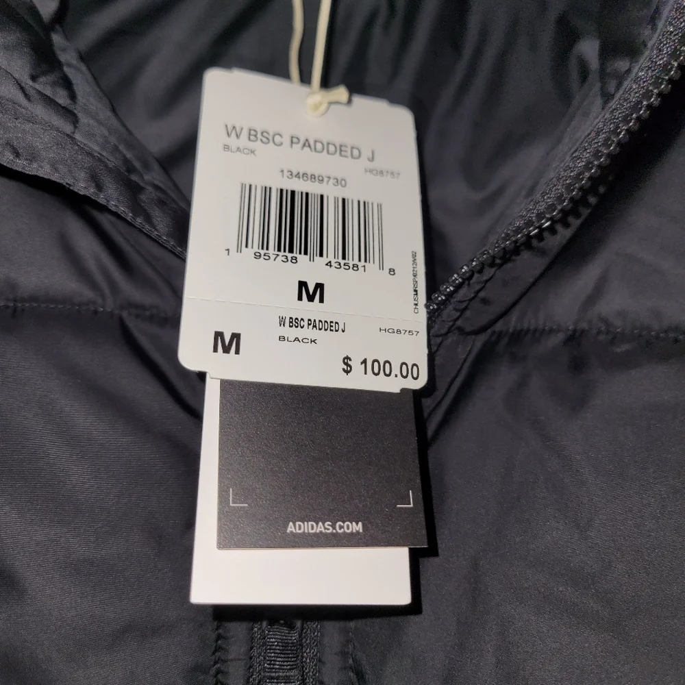 Women's Adidas BSC Insulated Midweight Outdoor Jacket- NEW - Picture 3 of 4